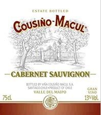 Cousio-Macul - Cabernet Sauvignon Maipo Valley (6 pack cans) (6 pack cans)