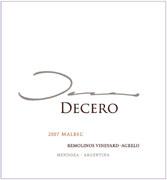Finca Decero - Malbec Mendoza Remolinos Vineyard (750ml) (750ml)