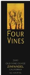 Four Vines - Old Vine Cuvee Zinfandel California (750ml) (750ml)